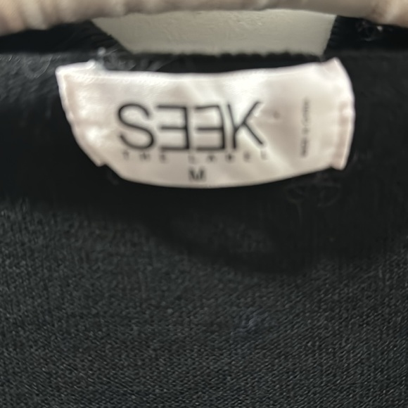 Seek The Label cut out cropped sweater medium - Picture 2 of 5